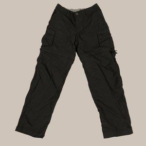 REI Women Dk Grey Convertible Pants Size 2 Petite